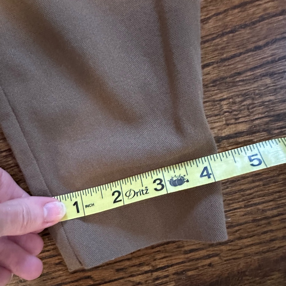 White House Black Market Slim Brown Ankle Pants, size 6 - Picture 6 of 9